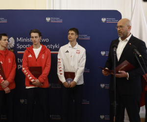 Kacper Tomasiak, Władimir Semirunnij i inni na spotkaniu u Ministra Sportu