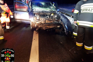 Wypadek na A2! Pięć osób rannych