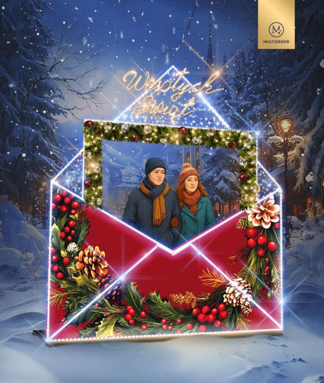 Nowe świąteczne iluminacje w Łomży