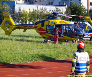 Tychy: Dramatyczna akcja służb. Robili wszystko, by ratować rannego chłopca