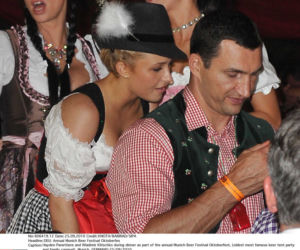 Władymir Kliczko i Hayden Panettiere