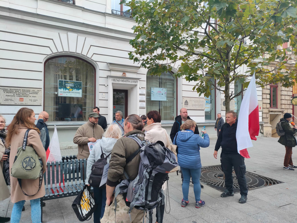 Łodzianie mają dość. Odbył się protest przeciw podwyżkom cen