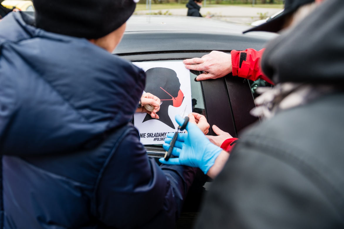 Strajk kobiet w Trójmieście. Awantura w centrum Gdańska