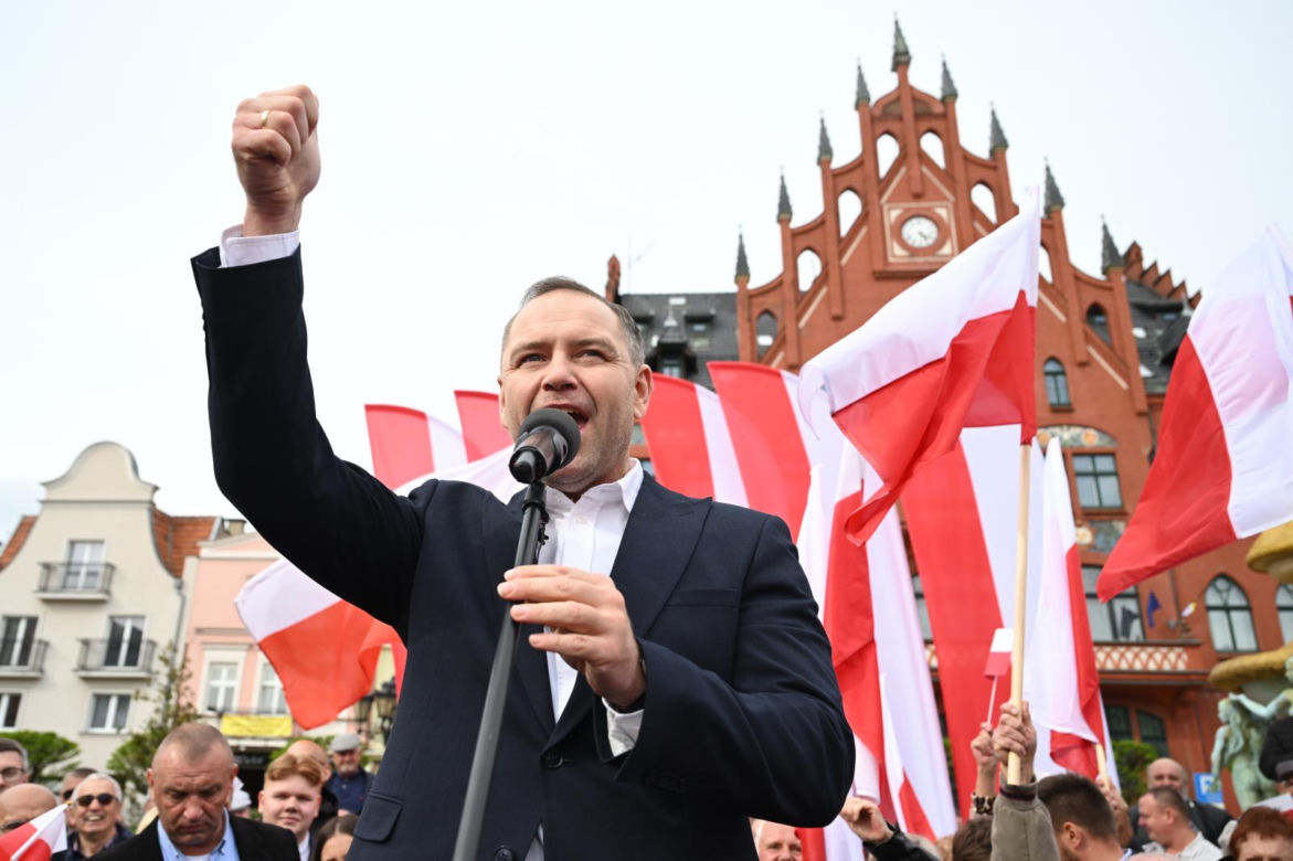 Tak Karol Nawrocki rozgrzewał się przed debatą prezydencką "Super Expressu"!