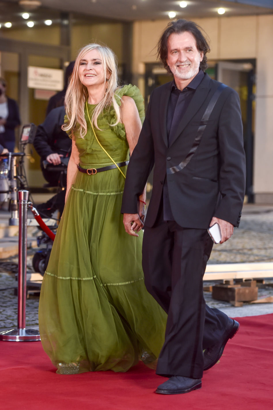 Monika Olejnik i jej partner Tomasz Ziółkowski