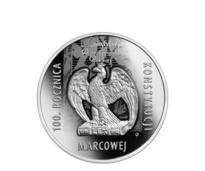 Moneta na 100. rocznicę konstytucji marcowej 