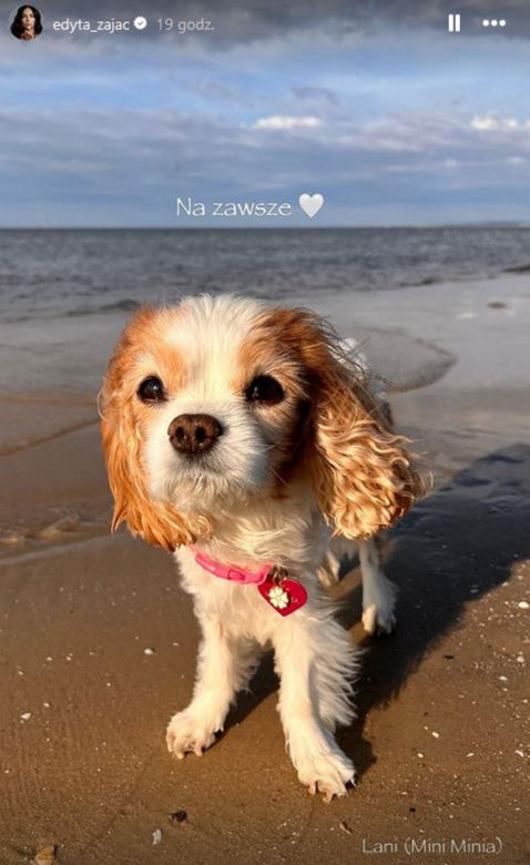 Edyta Zając w żałobie