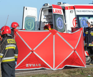 Tragedia na drodze krajowej 37