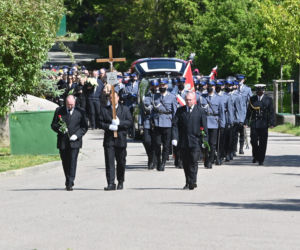 Pogrzeb policjanta, który zginął w wyniku wypadku w Gdyni