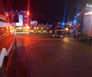 Potężny pożar hali magazynowej w Chybiu. Policja ma 4 podejrzanych! [ZDJĘCIA]