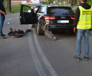 Dramatyczny pościg za audi w powiecie zgorzeleckim