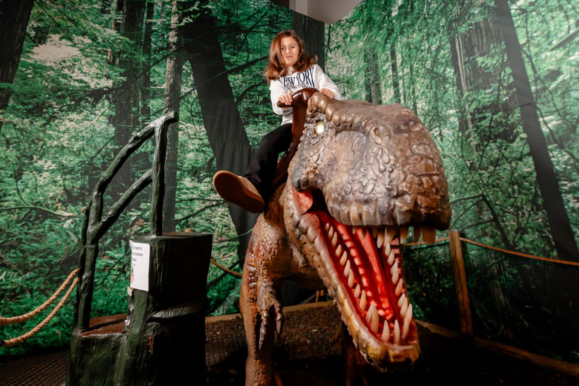 Wystawa "Jurassic Adventure" w Warszawie