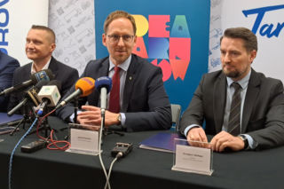 Podpisanie umowy na remont ul. Lwowskiej w Tarnowie