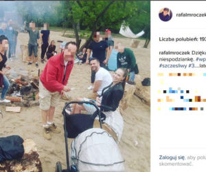 Rafał Mroczek świętuje urodziny z narzeczoną Joanną i przyjaciółmi