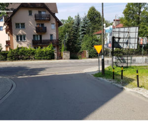 Wypadek rowerzysty w Zakopanem