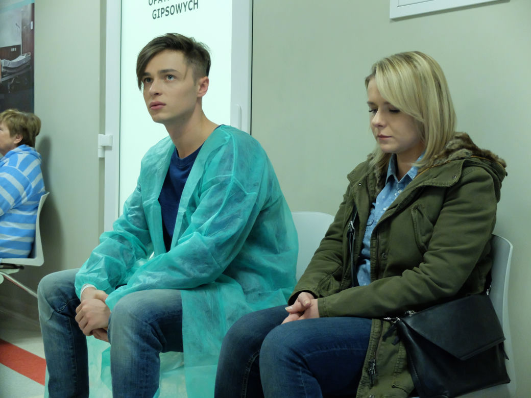 Pierwsza miłość. Marysia (Aneta Zając), Krystian (Patryk Pniewski)