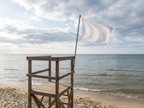 Sinice Chłopy. Czy w Chłopach można się kąpać 24.08? Flaga, warunki pogodowe