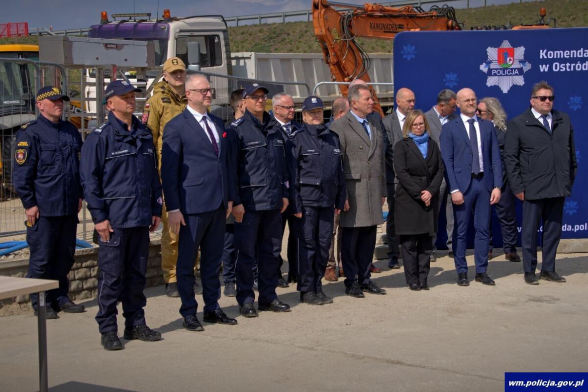 Nowoczesna Komenda Powiatowa Policji w Ostródzie. Ma być gotowa za rok!