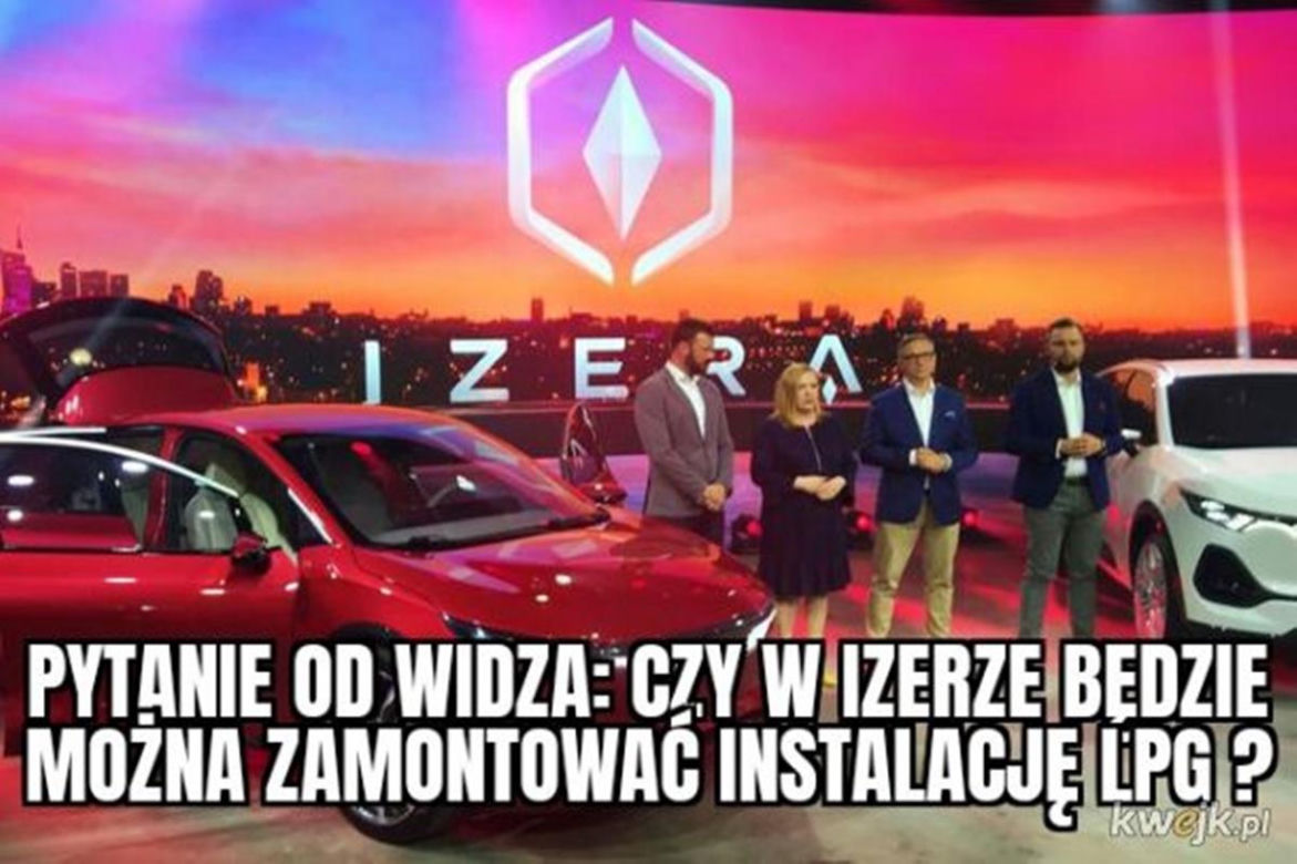 Izera miała być pierwszym polskim samochodem elektrycznym MEMY