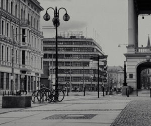 Wrocław w czasie epidemii - opustoszałe centrum miasta