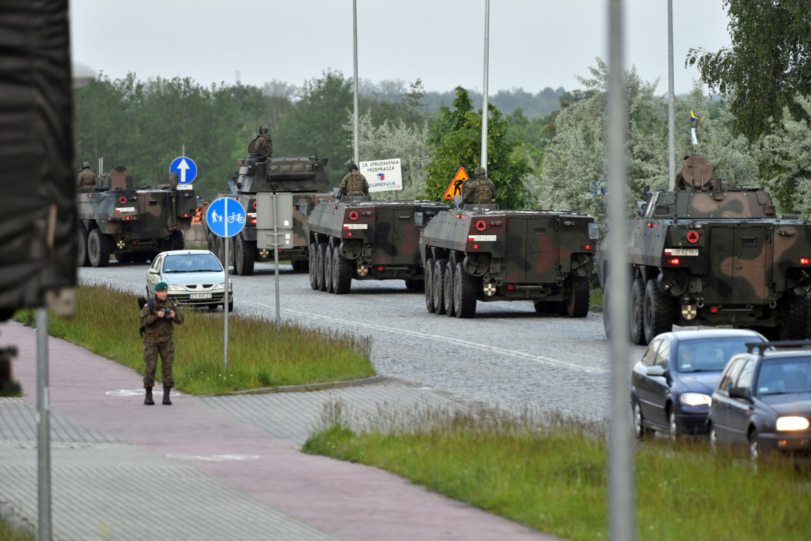 SZCZECIN WYJAZD NA POLIGON 12 BRYGADY ZMECHANIZOWANEJ