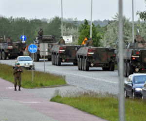 SZCZECIN WYJAZD NA POLIGON 12 BRYGADY ZMECHANIZOWANEJ