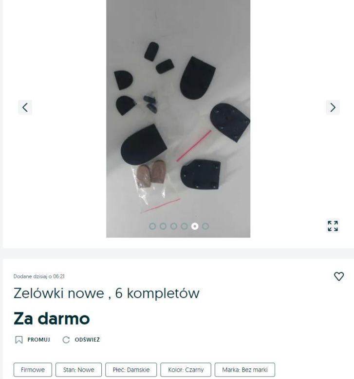 Pomoc obuwnicza pod ręką