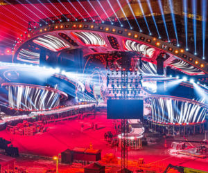 Sylwester w Katowicach - scena