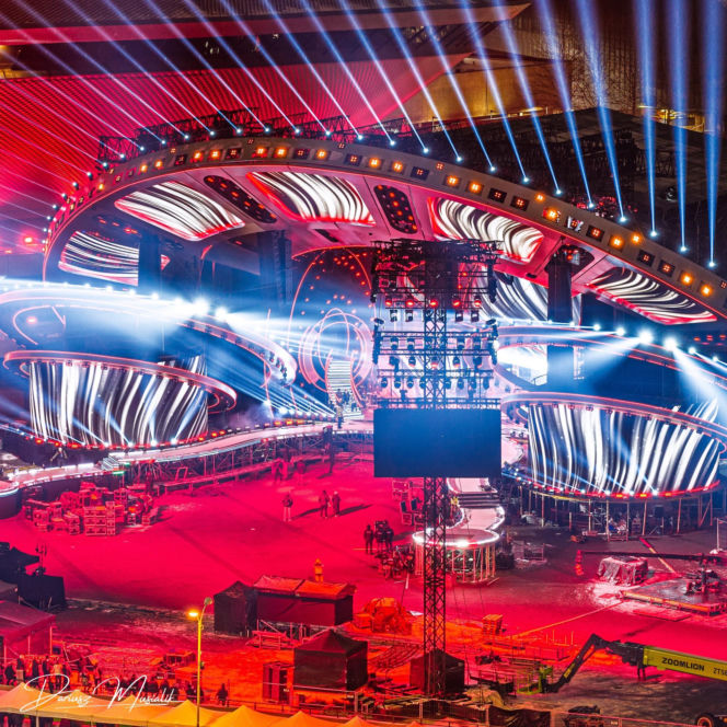 Sylwester w Katowicach - scena