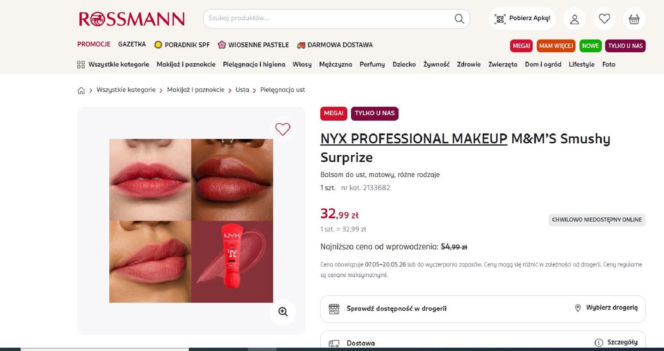 Nowe blind boxy w Rossmannie. Kultowa marka połączyła siły z M&M'sami