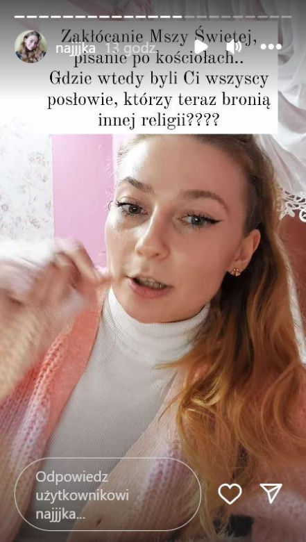 Najjjka chwali Grzegorza Brauna