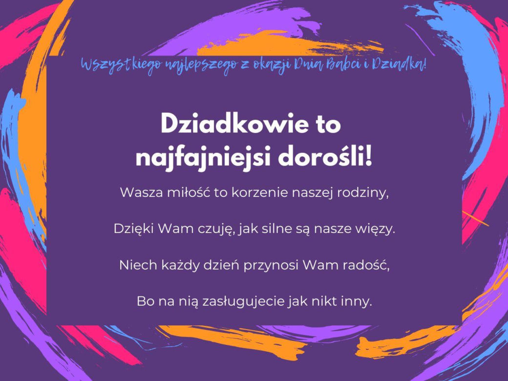 Dzień Babci i Dziadka