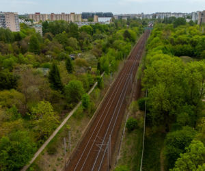 Rezerwa pod trasę N-S w Warszawie na wysokości Ochoty