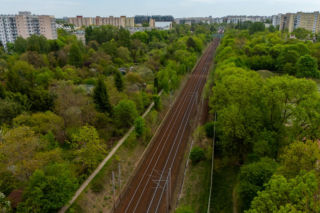 Rezerwa pod trasę N-S w Warszawie na wysokości Ochoty