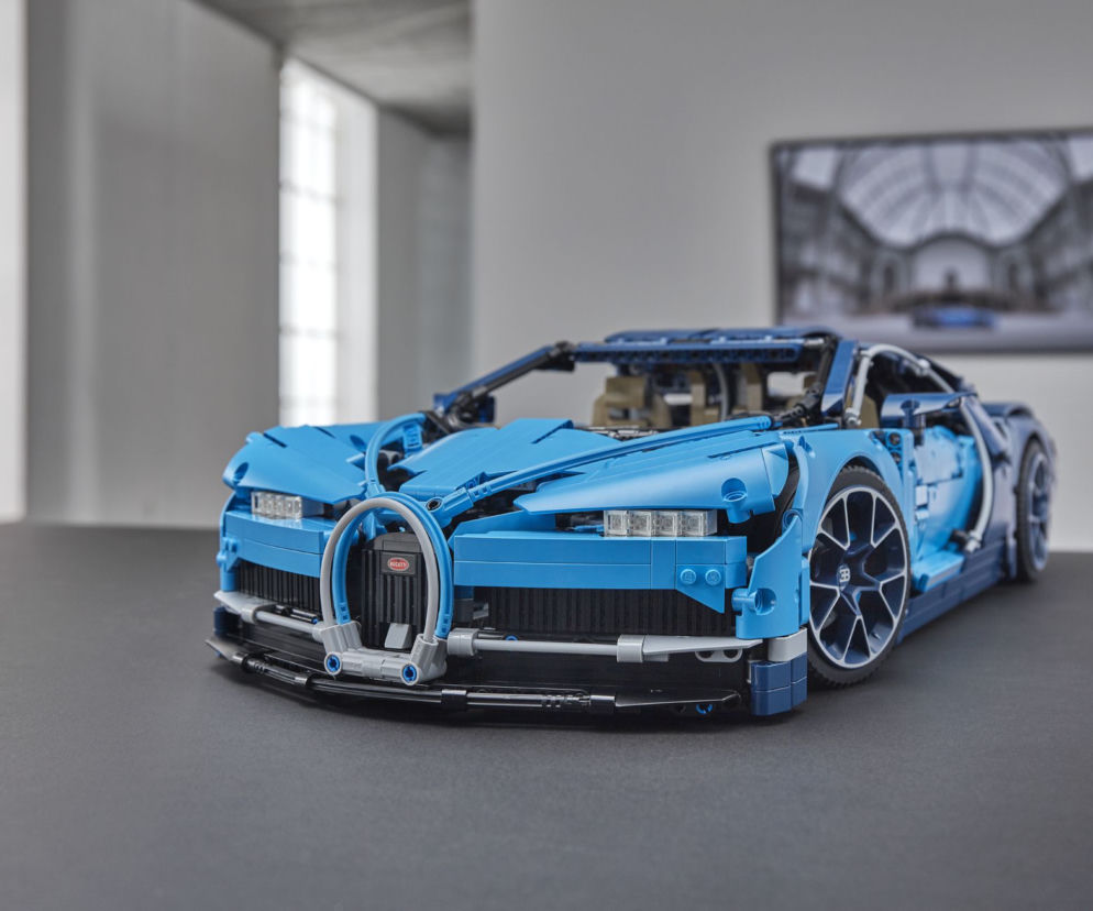 Bugatti Chiron z klocków LEGO