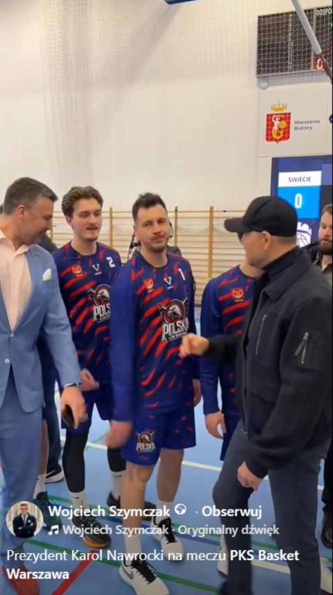 Niespodziewana wizyta Karola Nawrockiego na meczu! Szok, kto mu towarzyszył. Wideo niesie się po sieci!