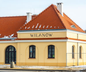 Dawny dworzec Warszawa Wilanów po remoncie