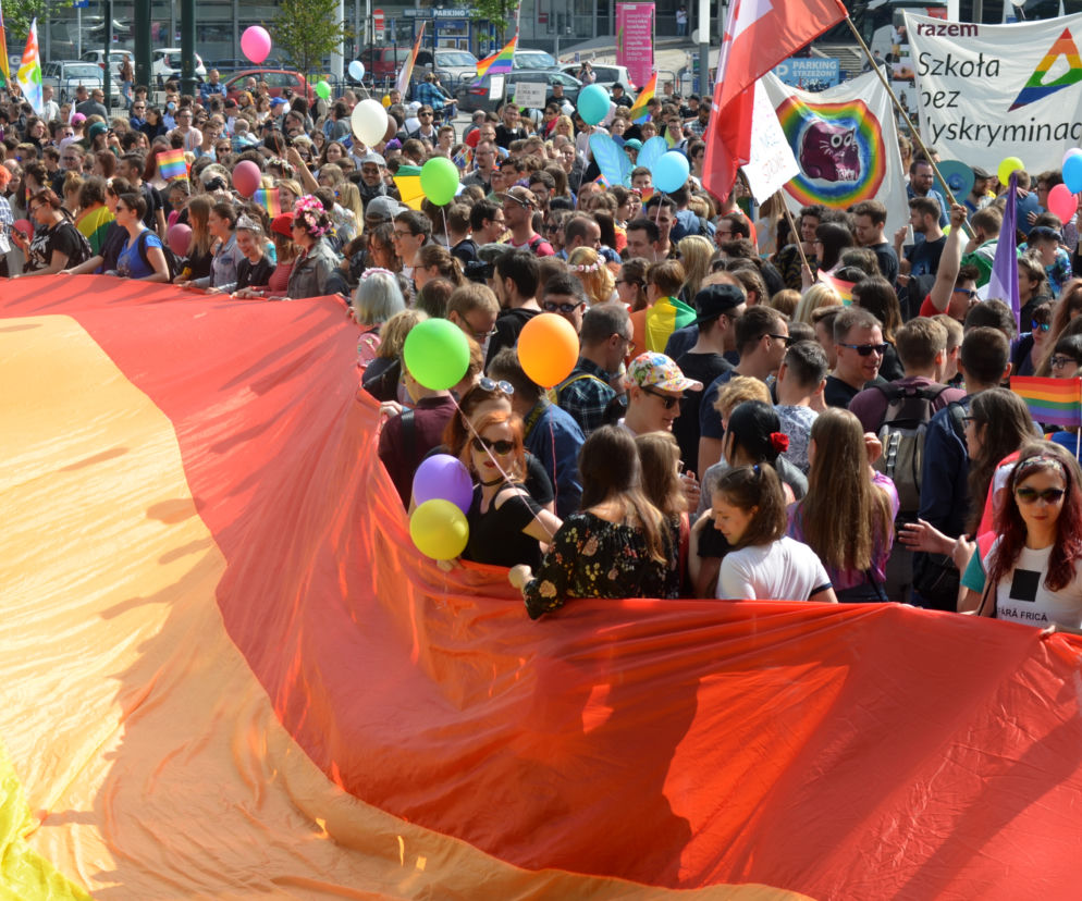 Marsz Równości przejdzie przez Kraków. Tak wyglądały poprzednie parady LGBT