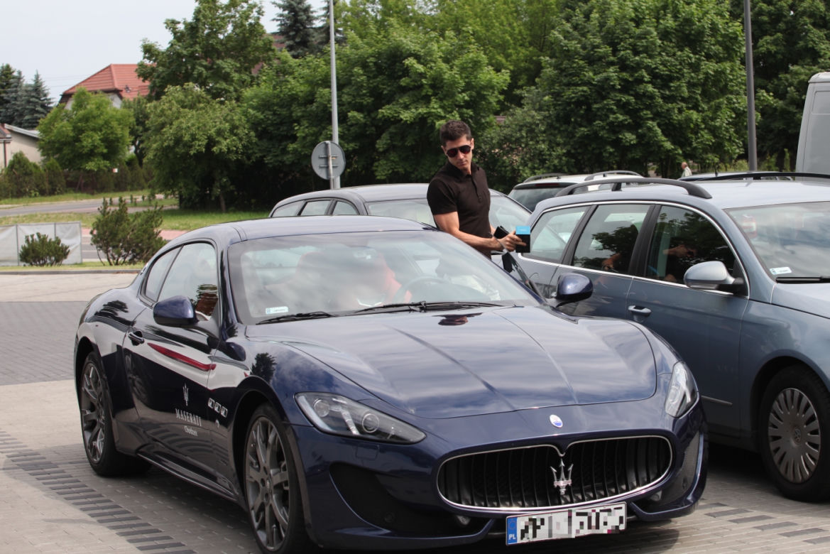 Robert Lewandowski - Maserati GranTurismo Sport