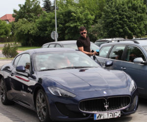 Robert Lewandowski jeździ Maserati GranTurismo
