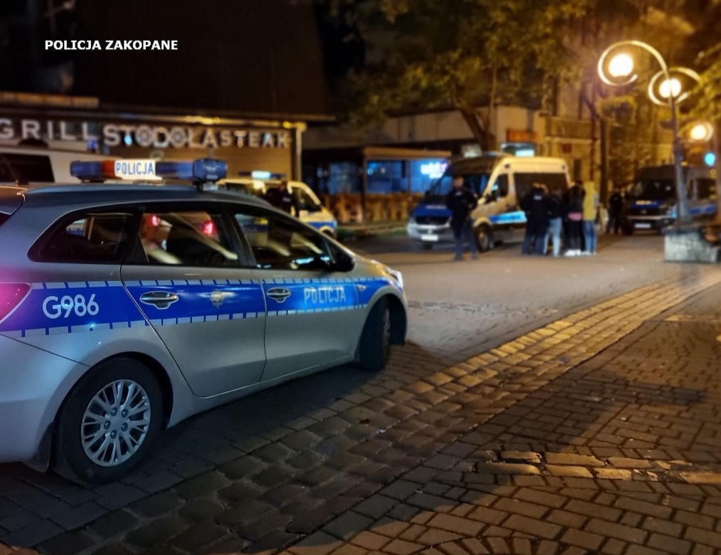 Bójka na Krupówkach