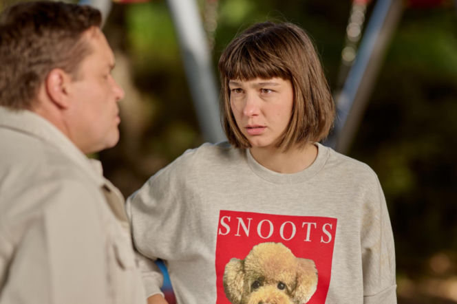 Na Wspólnej odc. 4133. Brygida (Maja Wolska), Michał (Robert Kudelski)