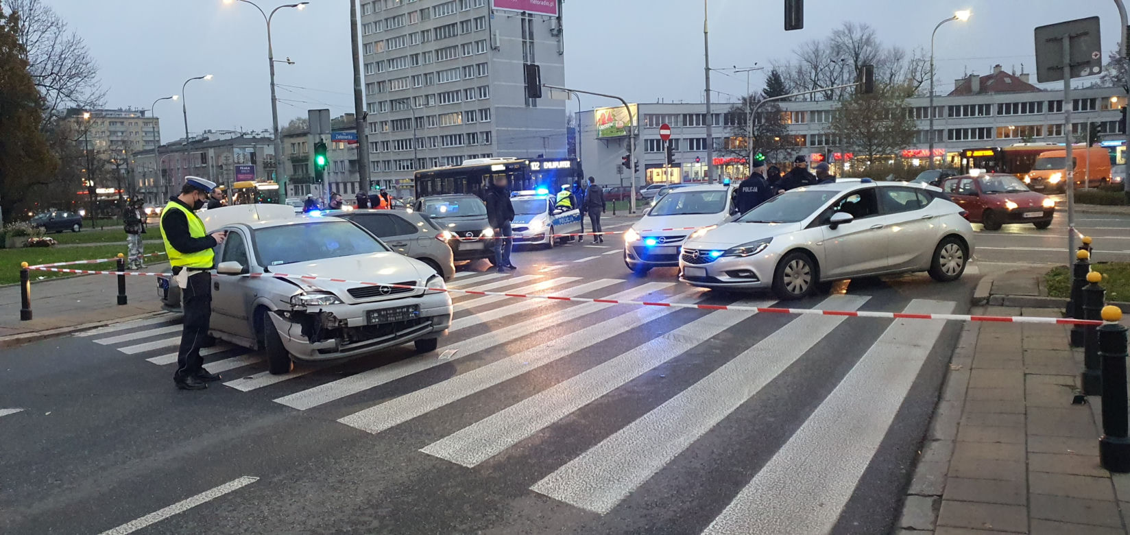 Strzelanina na rondzie Waszyngtona w Warszawie