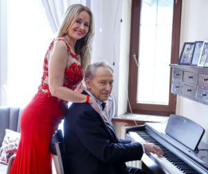 Borkowski w ogniu miłości! Nocne szaleństwa i balony dla żony rozgrzały sieć