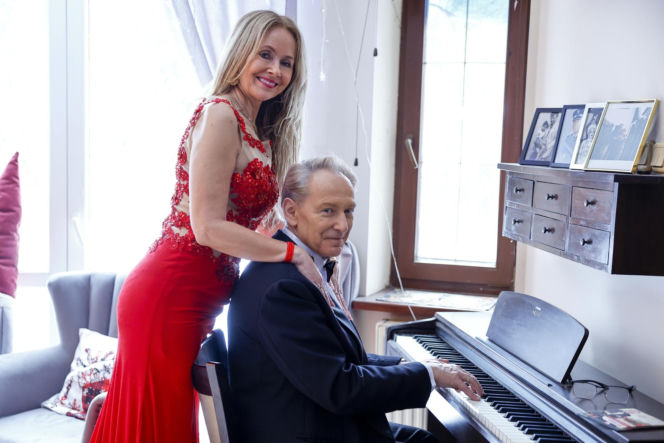 Borkowski w ogniu miłości! Nocne szaleństwa i balony dla żony rozgrzały sieć