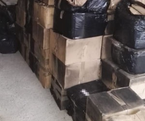 Pożar busa z nielegalnym spirytusem 