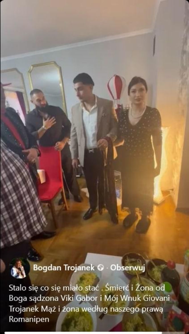 To naprawdę się stało?! Pokazali "ślub" Viki Gabor. Dziadek męża ujawnia wszystko!