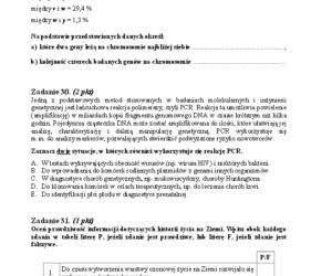 Arkusz biologia rozszerzony matura 2014