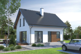 Projekty domów do 70 m2 od MURATORA