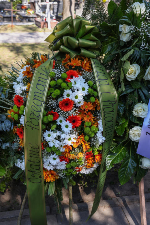 Tak wygląda grób Jacka Magiery dwa dni po pogrzebie